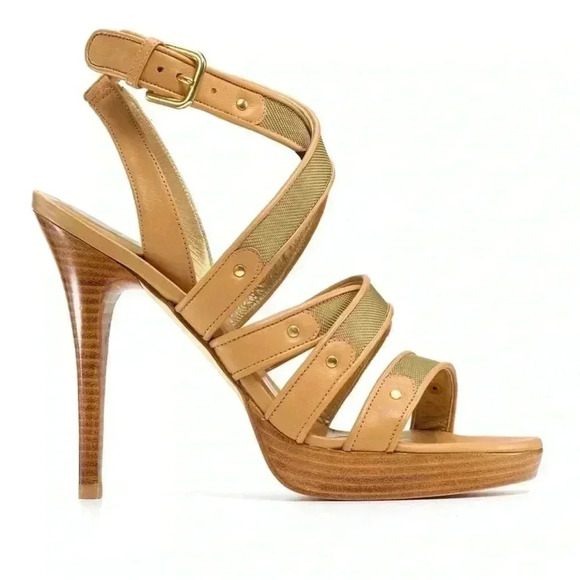 Stuart Weitzman - PARUP MESH STRAPPY SANDALS size 6 - Picture 2 of 9